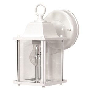 N60636 Cube Entrance Outdoor Wall Light - White N60636 Cube Entrance Outdoor Wall Light - White
