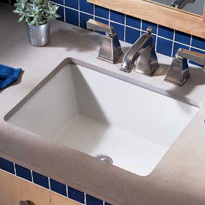 A0610000020 Boulevard Undermount Style Bathroom Sink - White