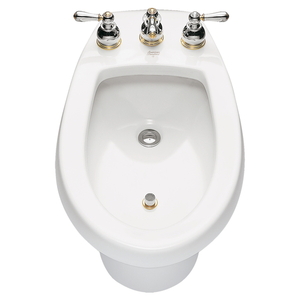 A5023100020 Cadet Vertical Spray Style Bidet - White