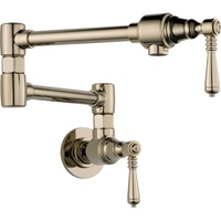  Rook Pot Filler Kitchen Faucet - Brilliance Polished Nickel