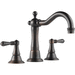 Brizo D65336LFRB Venetian Bronze 8'' Widespread Bathroom Sink Faucet