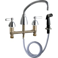Two Handle Kitchen Faucet 3 Hole