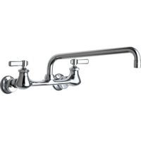 Two Handle Kitchen Faucet Wall Mount