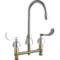 Two Handle Kitchen Faucet 3 Hole