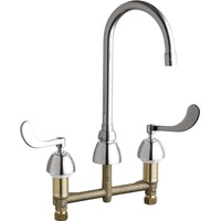 Two Handle Kitchen Faucet 3 Hole