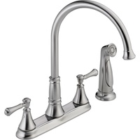  Cassidy Two-Handle Kitchen Faucet - Arctic Stainless