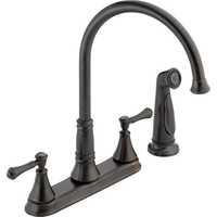  Cassidy Two-Handle Kitchen Faucet - Venetian Bronze