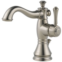  Cassidy Single Hole Bathroom Faucet - Brilliance Stainless