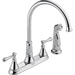 Delta Faucet D2497LF Chrome Two Handle Kitchen Faucet