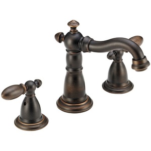 D3555RBMPUDST Victorian 8'' Widespread Bathroom Faucet - Venetian Bronze