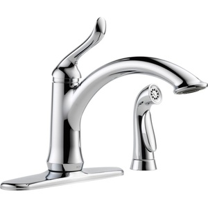 D4453DST Linden Single Handle Kitchen Faucet - Chrome