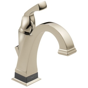 D551TPNDST Dryden Single Hole Bathroom Faucet - Brilliance Polished Nickel