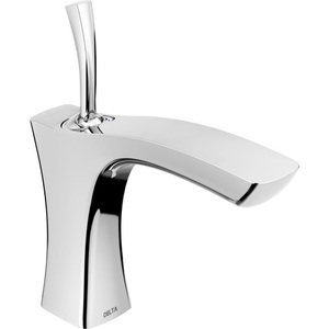 D552LFMPU Tesla Single Hole Bathroom Faucet - Chrome