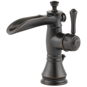 D598LFRBMPU Cassidy Single Hole Bathroom Faucet - Venetian Bronze D598LFRBMPU Cassidy Single Hole Bathroom Faucet - Venetian Bronze