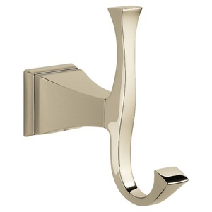 D75135PN Dryden Robe Hook Bathroom Accessory - Brilliance Polished Nickel