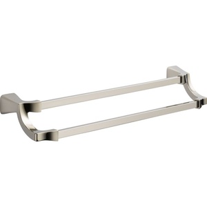 D75225PN Tesla Towel Bar Bathroom Accessory - Brilliance Polished Nickel