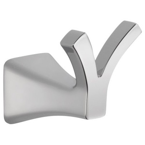 D75235 Tesla Robe Hook Bathroom Accessory - Chrome