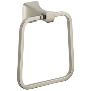 D75246PN Tesla Towel Ring Bathroom Accessory - Brilliance Polished Nickel