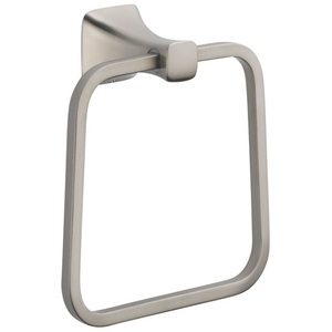 D75246SS Tesla Towel Ring Bathroom Accessory - Brilliance Stainless