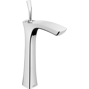 D752LF Tesla Vessel Filler Bathroom Faucet - Chrome