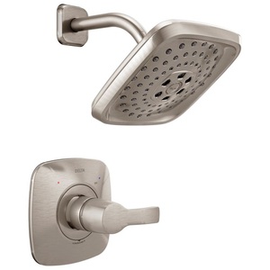 DT14252SS/DR10000UNBX Tesla Single Handle Shower Faucet - Brilliance Stainless