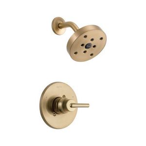 DT14259CZ/DR10000UNBX Trinsic Single Handle Shower Faucet - Brilliance Champagne Bronze DT14259CZ/DR10000UNBX Trinsic Single Handle Shower Faucet - Brilliance Champagne Bronze