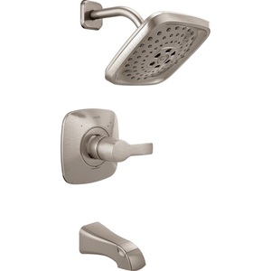 DT14452SS/DR10000UNBX Tesla Single Handle Shower Faucet - Brilliance Stainless