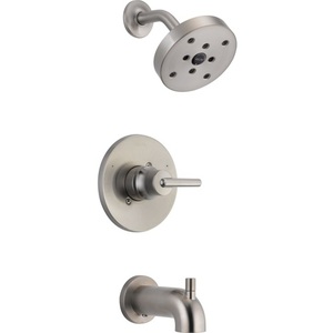 DT14459SS/DR10000UNBX Trinsic One Handle Tub & Shower Faucet - Brilliance Stainless