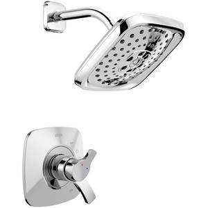 DT17T252/DR10000UNBX Tesla Single Handle Shower Faucet - Chrome