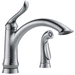 Delta Faucet D4453ARDST Arctic Stainless Single Handle Kitchen Faucet