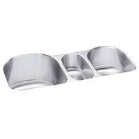 Triple Bowl Kitchen Sink 39-1/2'' x 20'' x 10''