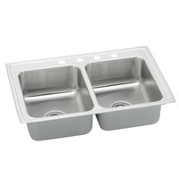 Double Bowl Kitchen Sink 33'' x 22'' x 7-1/2'' Double Bowl Kitchen Sink 33'' x 22'' x 7-1/2''