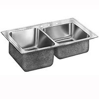 Double Bowl Kitchen Sink 37 x 22 Double Bowl Kitchen Sink 37 x 22