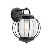 Kichler KK49728BKT Vandalia Outdoor Entrance Wall Light