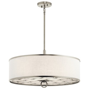 Kichler KK43988NI Melrose Drum Pendant