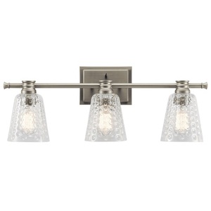 Kichler KK45097NI Nadine 3 Bulb Bathroom Light