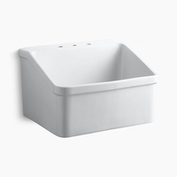  Hollister Utility Sink Commercial Sink - White