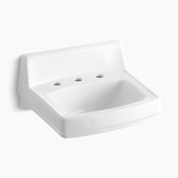  Greenwich Wall Hung Bathroom Sink - White