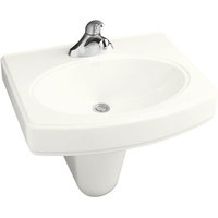 Wall Hung Bathroom Sink 22 x 18 x 7-1/2