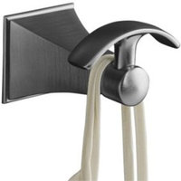  Memoirs Stately Robe Hook Bathroom Accessory - Vibrant Brushed Nickel