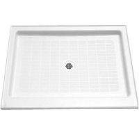  Purist Single Threshold 48'' and Larger Shower Base - White