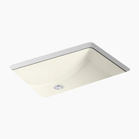  Ladena Undermount Style Bathroom Sink - Biscuit