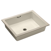  Kathryn Undermount Style Bathroom Sink - Biscuit