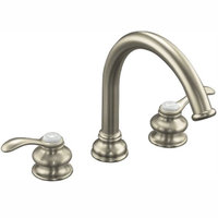  Fairfax Deck Mount Tub Faucet - Vibrant Brushed Nickel