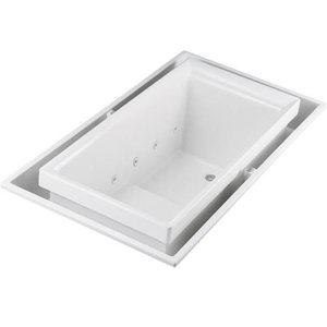 K1189-C1-0 Sok Unique Size Whirlpool Bath - White