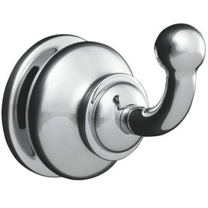 K12156-CP Fairfax Robe Hook Bathroom Accessory - Polished Chrome