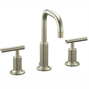 K14406-4-BN Purist 8'' Widespread Bathroom Faucet - Vibrant Brushed Nickel