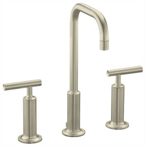 K14408-4-BN Purist 8'' Widespread Bathroom Faucet - Vibrant Brushed Nickel