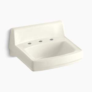K2030-96 Greenwich Wall Hung Bathroom Sink - Biscuit K2030-96 Greenwich Wall Hung Bathroom Sink - Biscuit