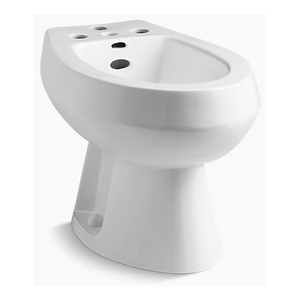 K4854-0 San Tropez Vertical Spray Style Bidet - White